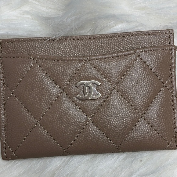 Chanel Dark Beige Cardholder - Picture 6 of 6